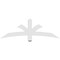 Ekena Millwork Davenport Architectural Grade PVC Gable Bracket, 60"W x 20"H x 2"D x 4"F, 8/12 Pitch GBP060X20X0204DAV00 - alternate 5